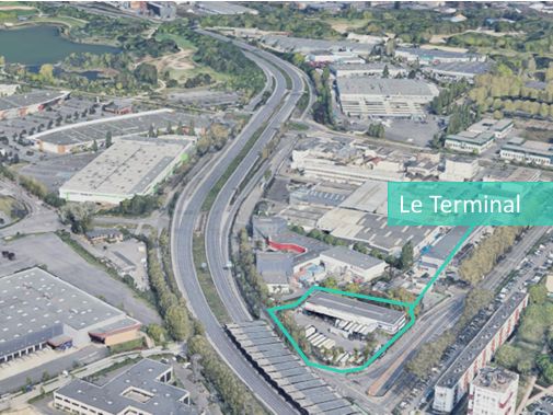 Location entrepôts 1460 m² non divisibles
