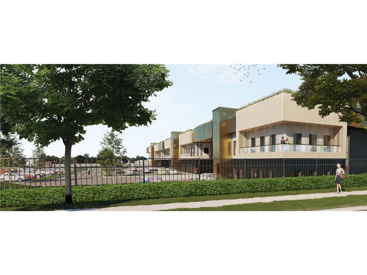 Location entrepôts 2704 m² non divisibles