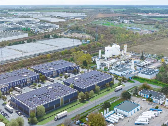 Location entrepôts 2953 m² non divisibles