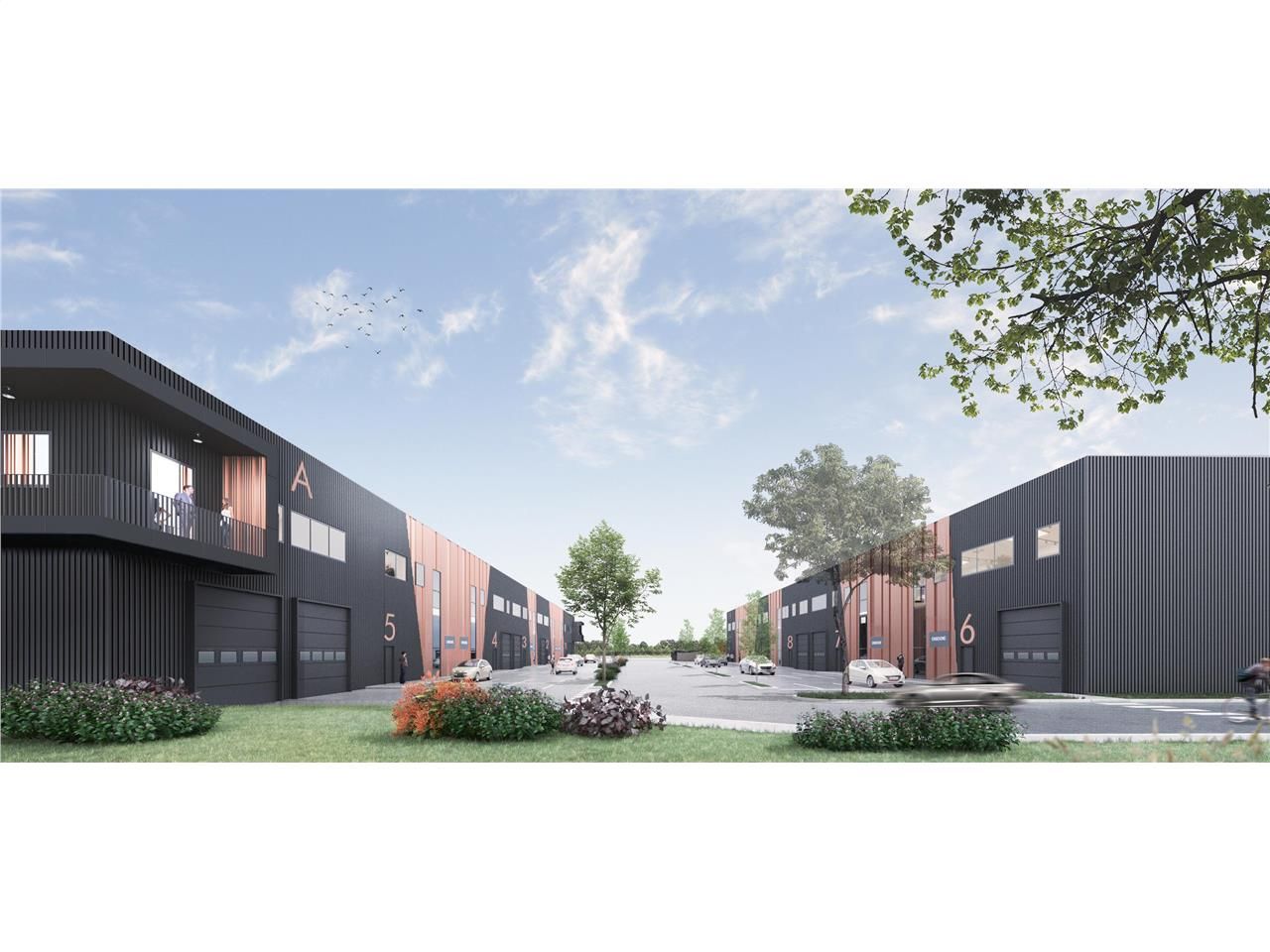 Location entrepôts 2982 m² non divisibles