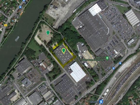 Location entrepôts 3993 m² non divisibles