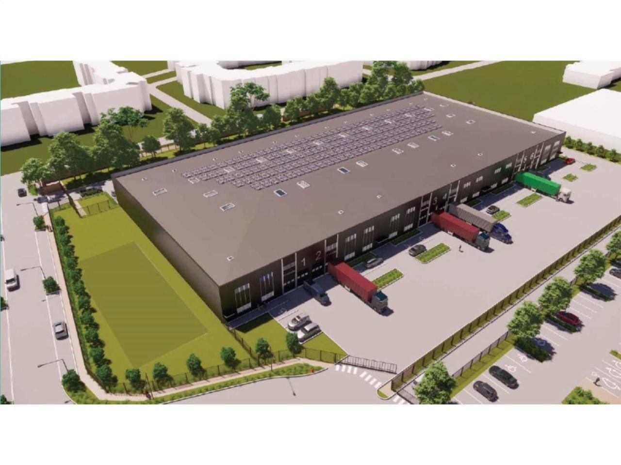 Location entrepôts 804 m² non divisibles