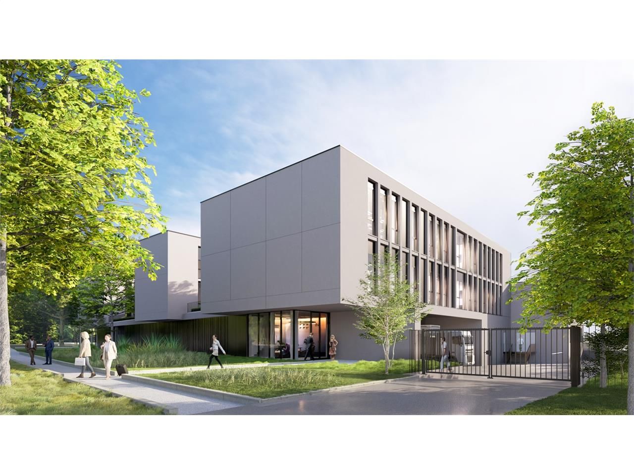 Location bureaux 1281 m² non divisibles