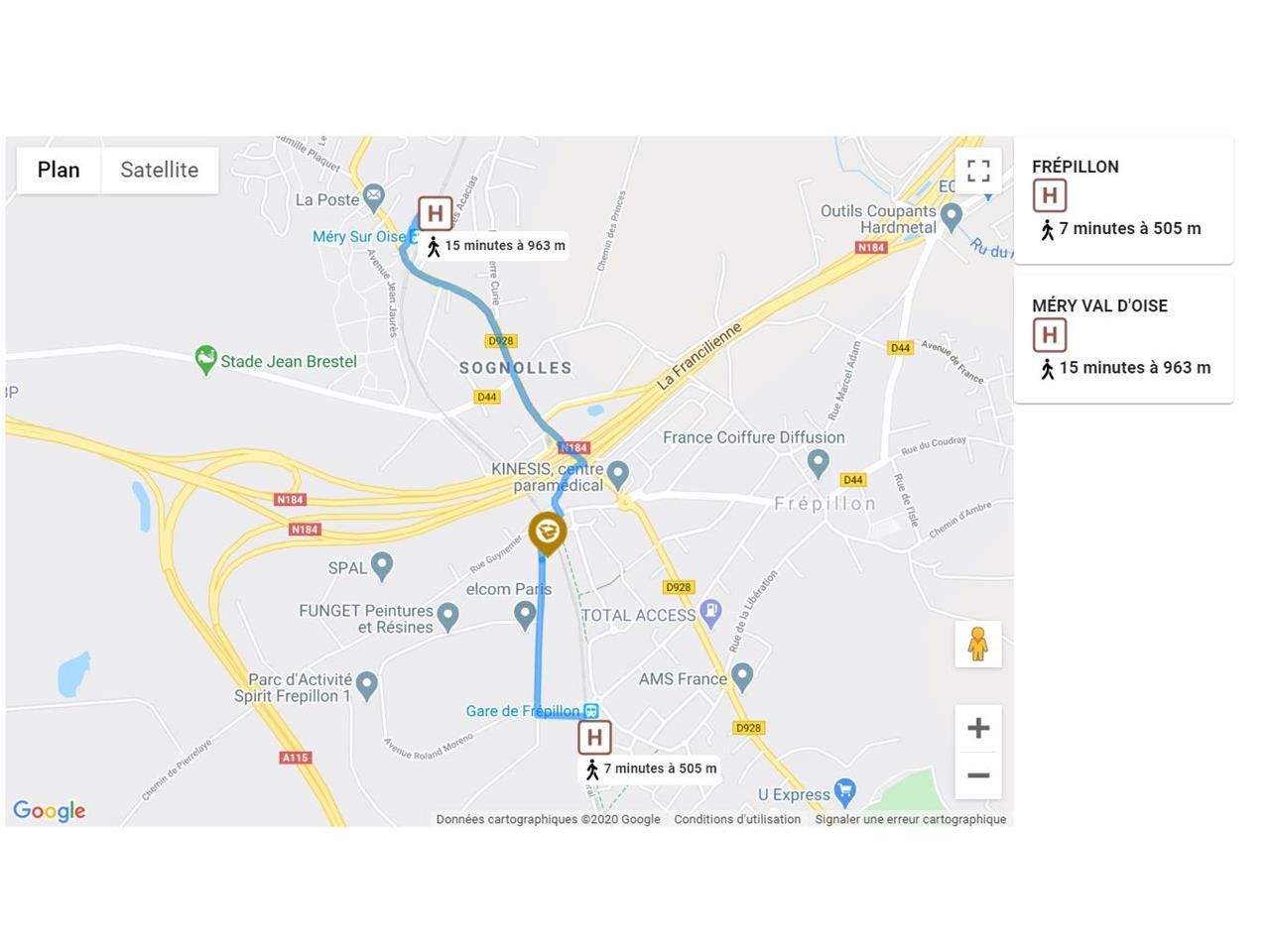Location entrepôts 653 m² non divisibles