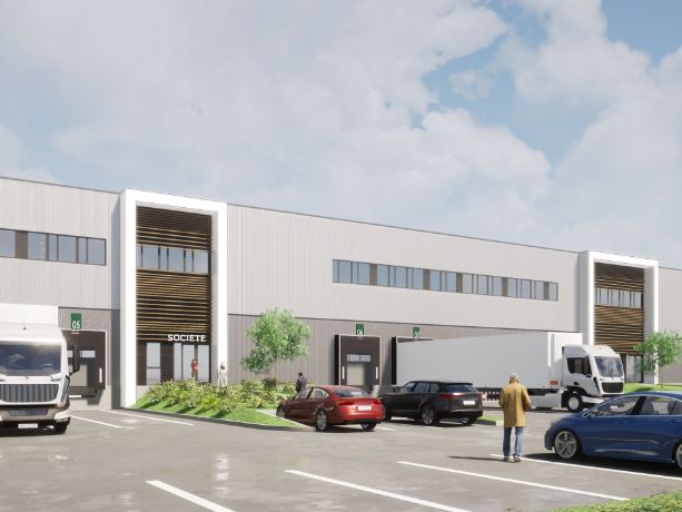 Location entrepôts 12632 m² non divisibles