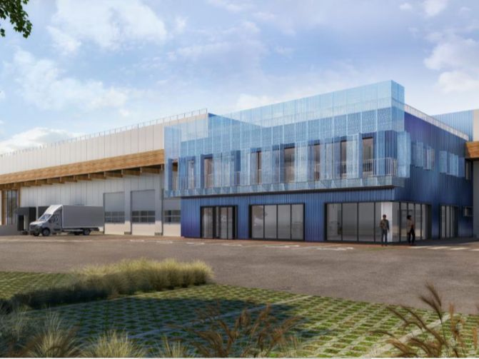 Location entrepôts 5761 m² non divisibles