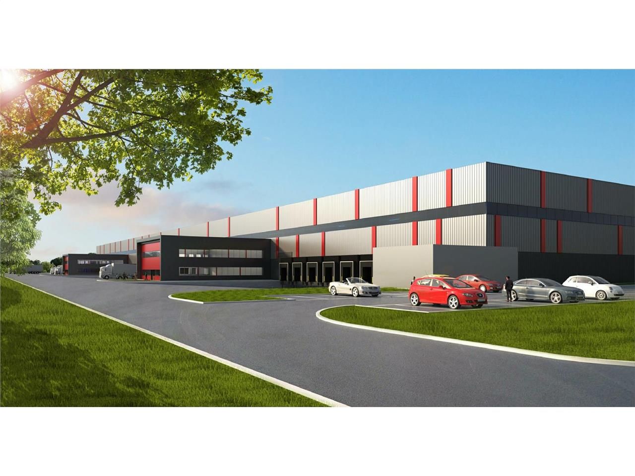 Location entrepôts 25431 m² non divisibles