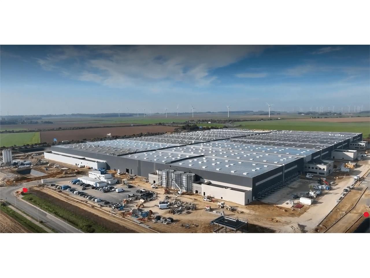 Location entrepôts 24455 m² non divisibles