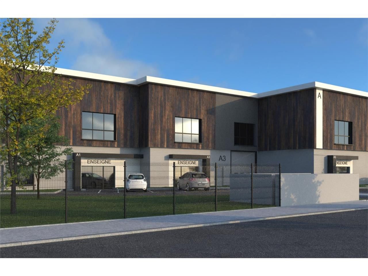 Vente entrepôts 2111 m² non divisibles