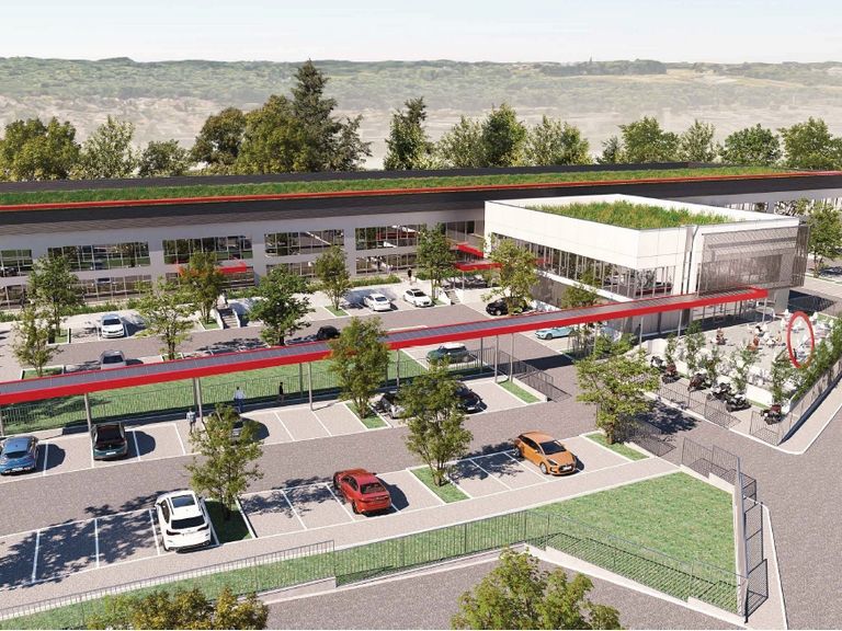 Location entrepôts 4700 m² non divisibles
