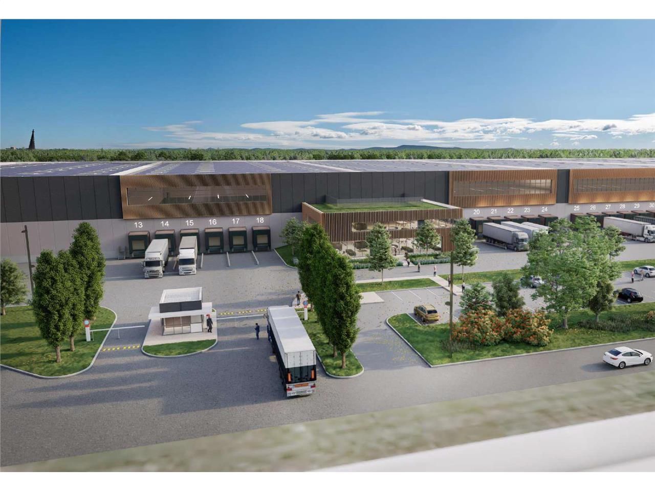 Location entrepôts 100220 m² non divisibles