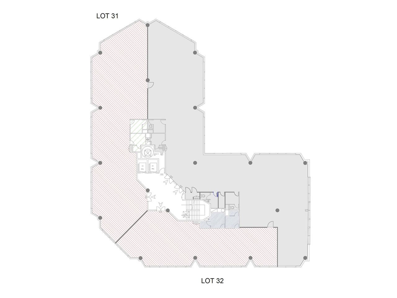 Location bureaux 873 m² non divisibles