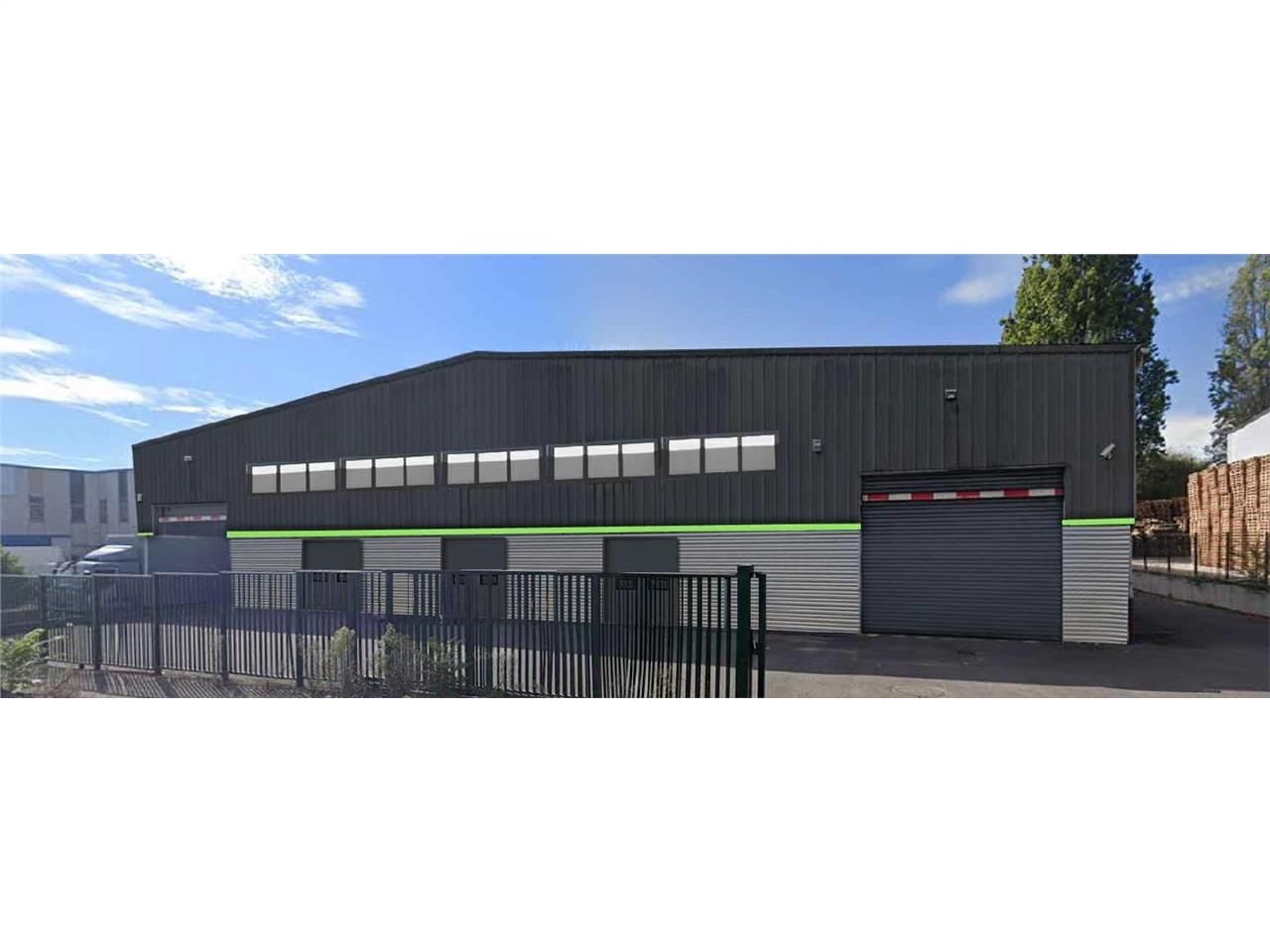 Location entrepôts 2504 m² non divisibles