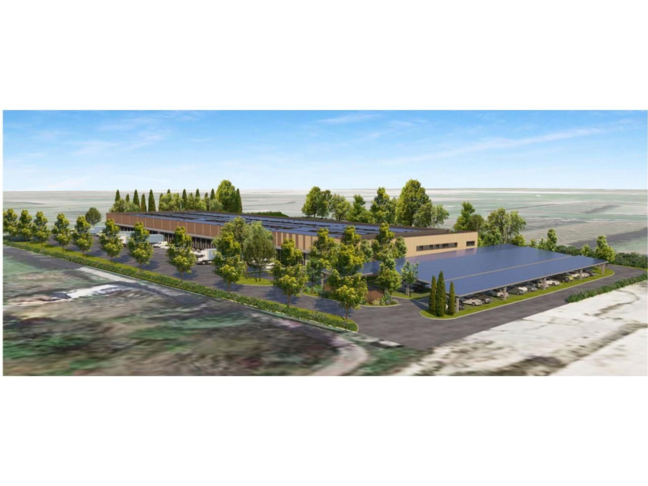 Location entrepôts 10724 m² non divisibles