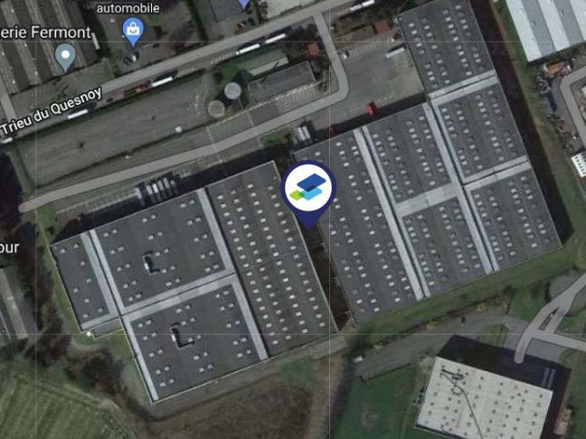 Location entrepôts 35516 m² non divisibles