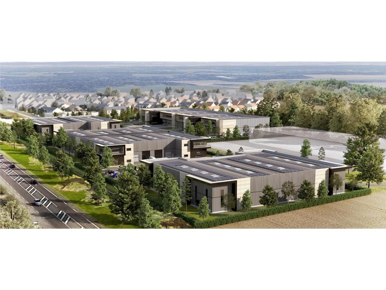 Location entrepôts 5060 m² non divisibles