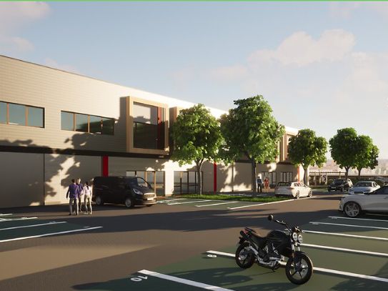Location entrepôts 1363 m² non divisibles