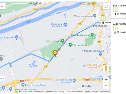 Location entrepôts 1770 m² non divisibles