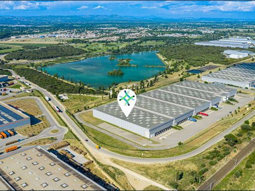 Location entrepôts 30329 m² non divisibles