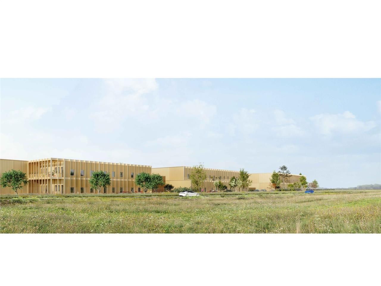 Vente entrepôts 2540 m² non divisibles