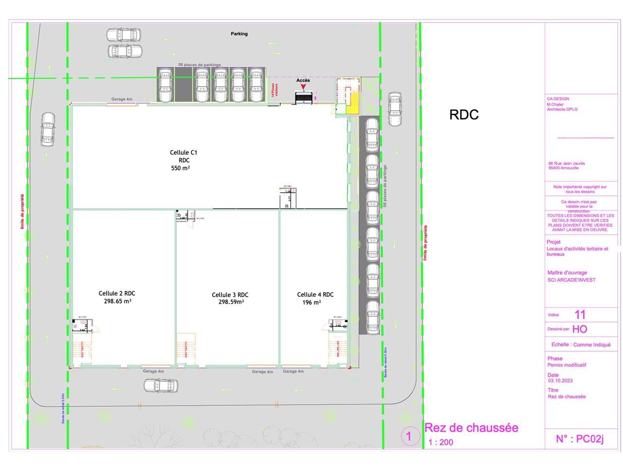 Location entrepôts 1518 m² non divisibles