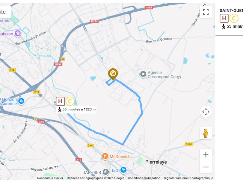 Location entrepôts 5316 m² non divisibles