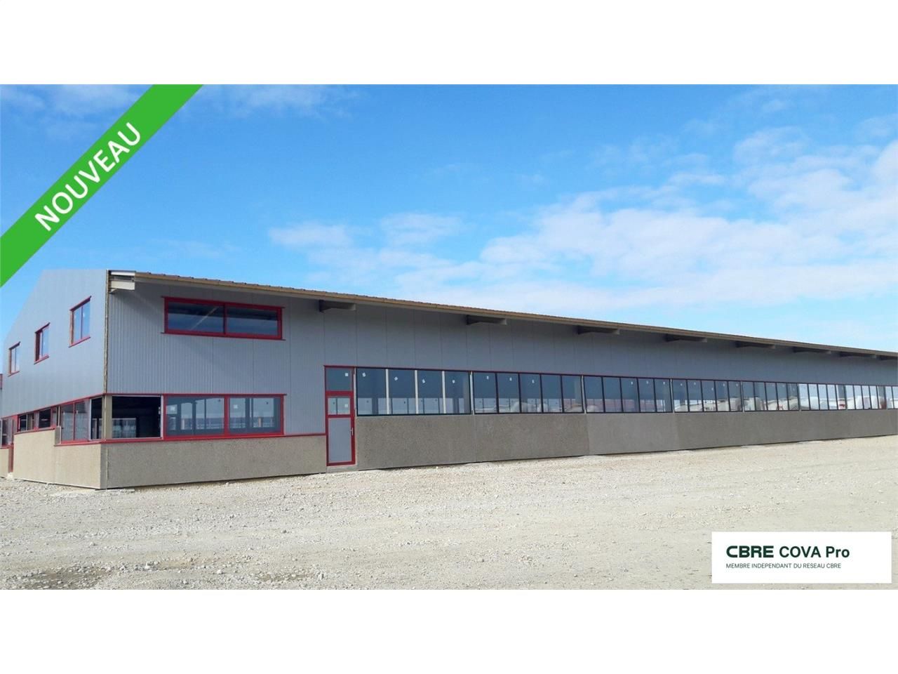 Location local d''activites 450 m² non divisibles