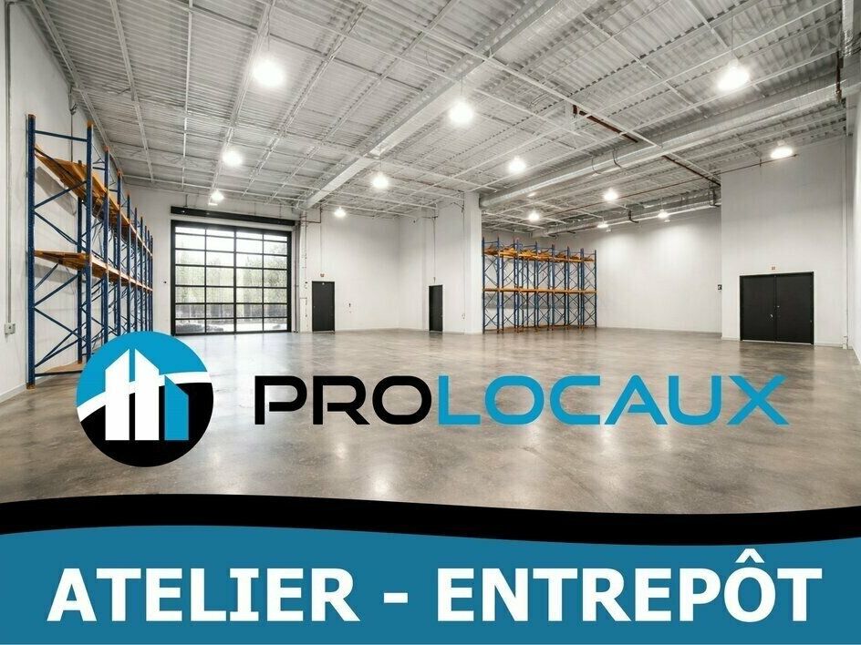Location local d''activites 3096 m² divisibles à partir de 194 m²