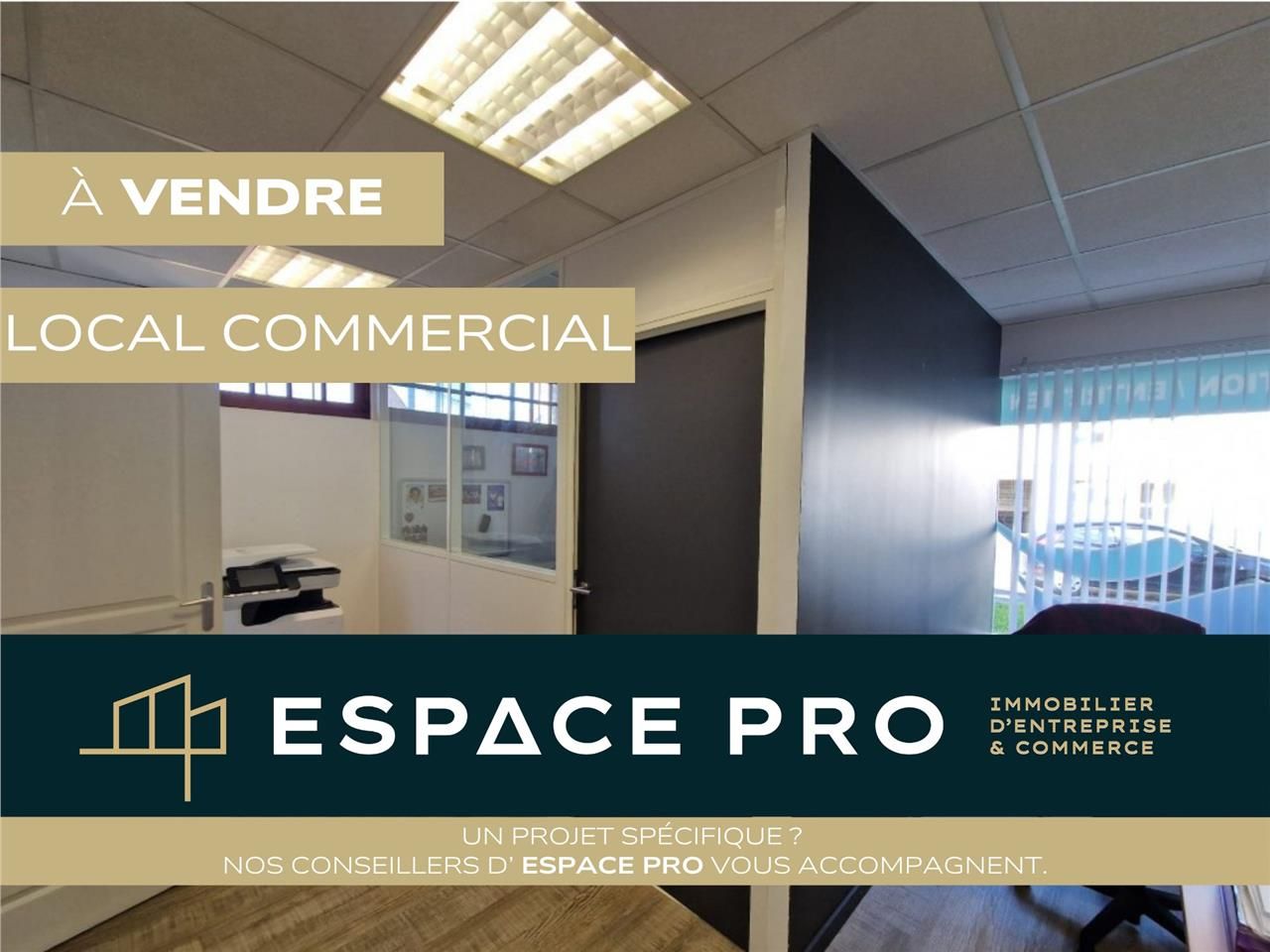 Vente local commercial 99.00 m² à Caen