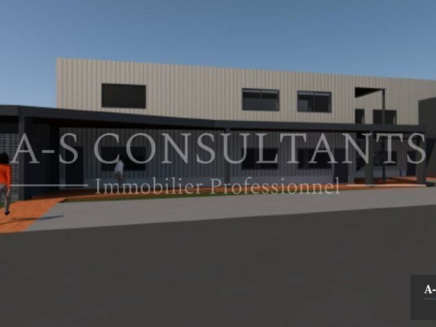 A LOUER - SAINT-ALBAN-LEYSSE (73230) -  entrepôt avec mezzanine (commerce possible) d'une surface de 200 m² environ au sol + 100 m² de mezzanine environ - programme neuf livré brut, fluides en attente - grand terrain avec parkings privatifs.