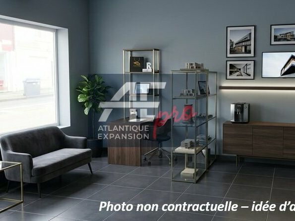 Local Commercial Angle de rue avec vitrine à louer 44600 Saint-Nazaire par Atlantique Expansion Pro