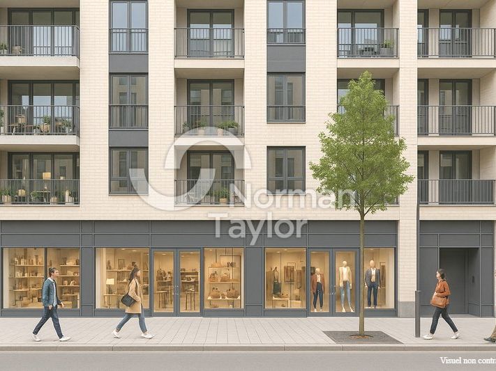 Location local commercial 74 m² non divisibles