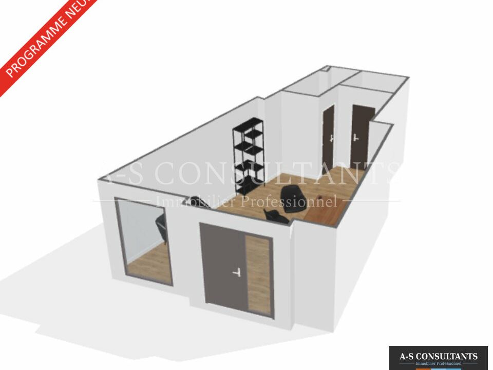 Location local professionnel 46 m² non divisibles