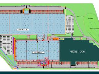 Location entrepôts 15714 m² non divisibles