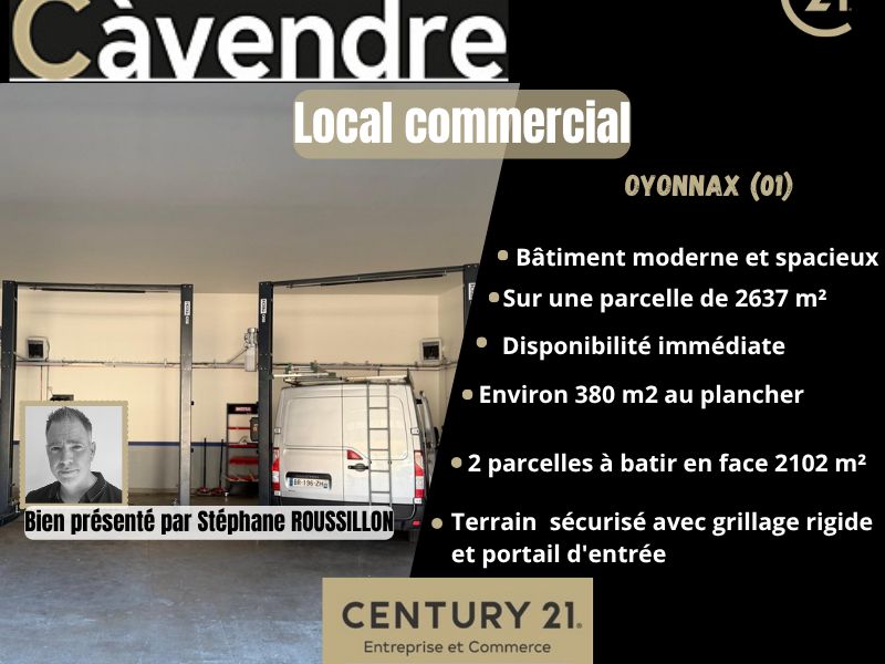 Vente local commercial 4739.00 m² à OYONNAX