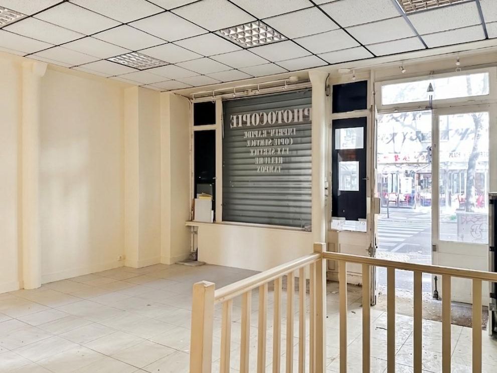 Vente local commercial 59 m² non divisibles