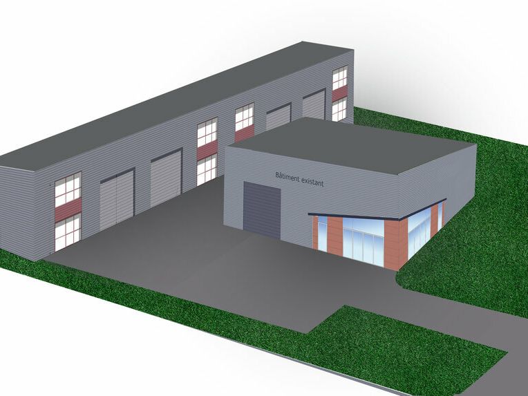 Location local d''activites 480 m² divisibles à partir de 120 m²