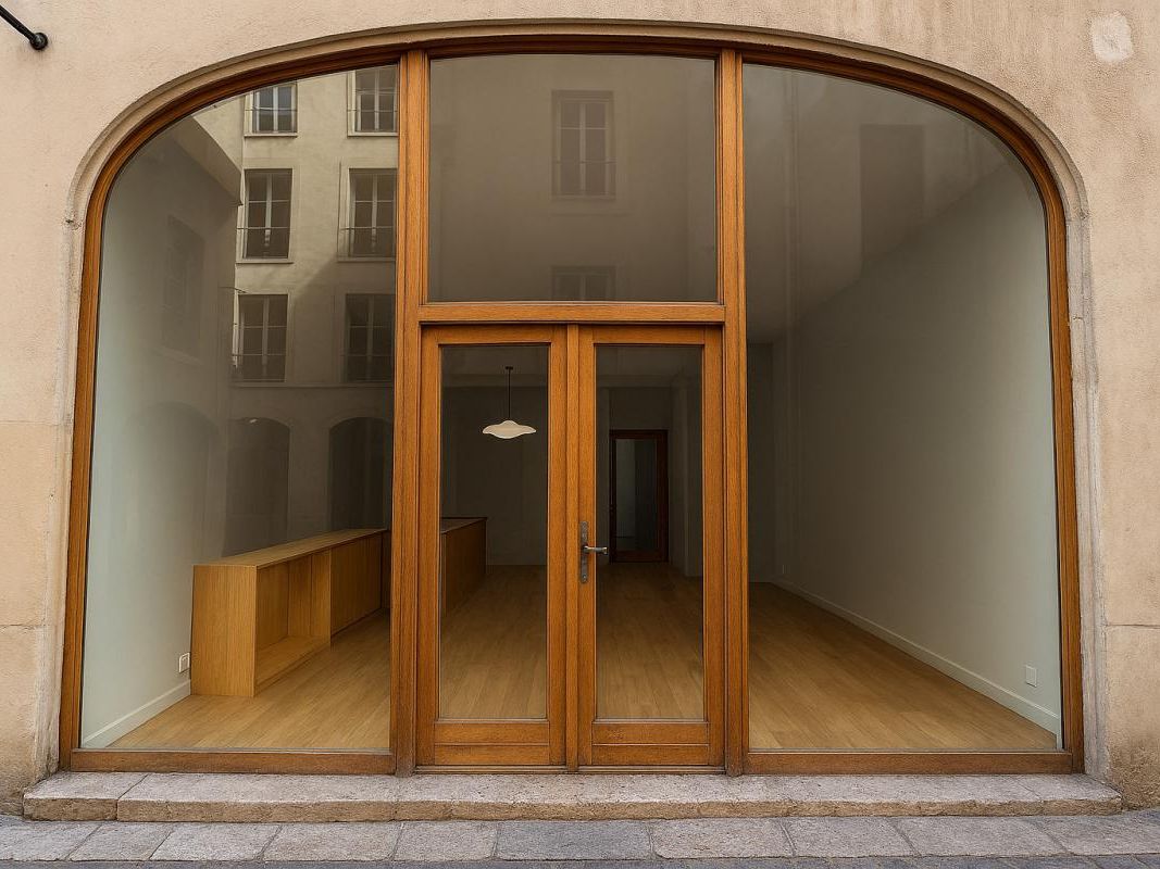 Location local commercial 80 m² non divisibles
