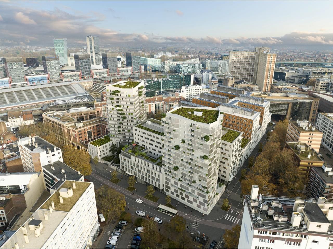 13217.6 m² pour ce bureaux en location à Lille