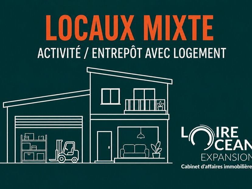 Vente local d''activites 548 m² non divisibles