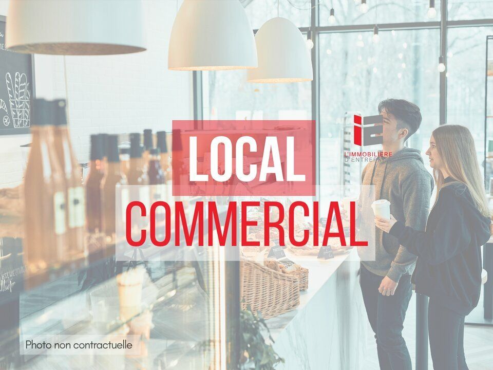 Vente local commercial 148 m² non divisibles