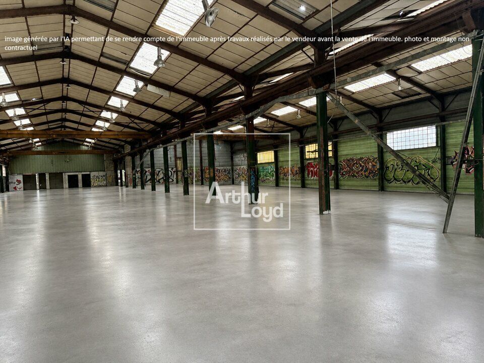 Vente entrepot 2400 m² non divisibles