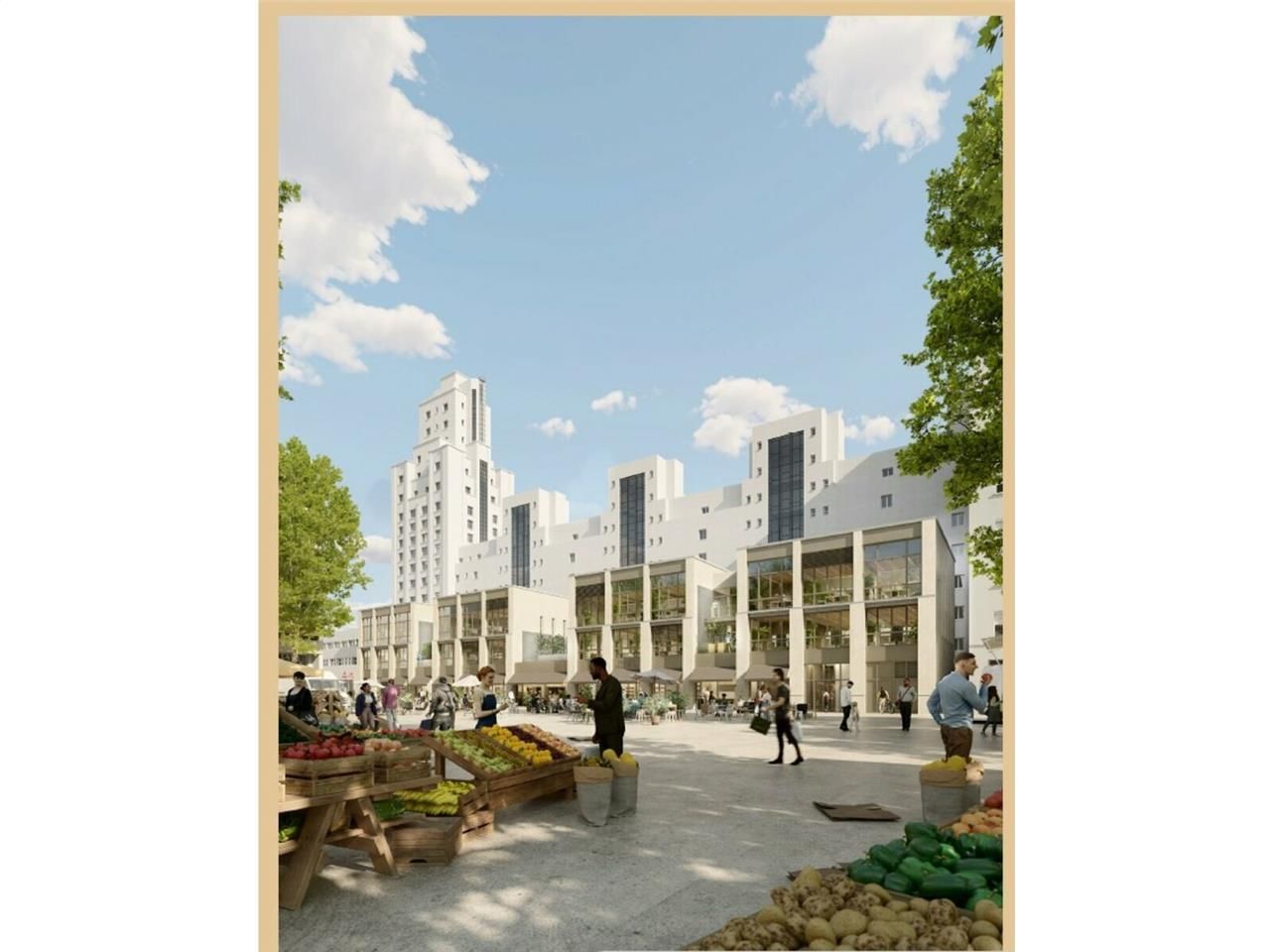 Location local commercial 714 m² divisibles à partir de 250 m²
