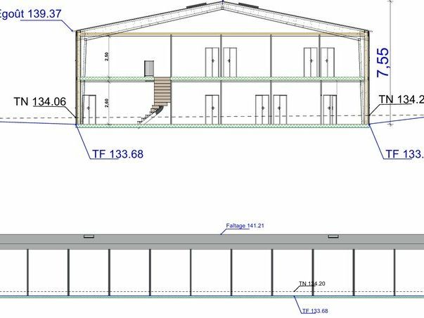 LOCAL D'ACTIVITE DE 1440m² DISPONIBLE A LA LOCATION ET A LA VENTE.