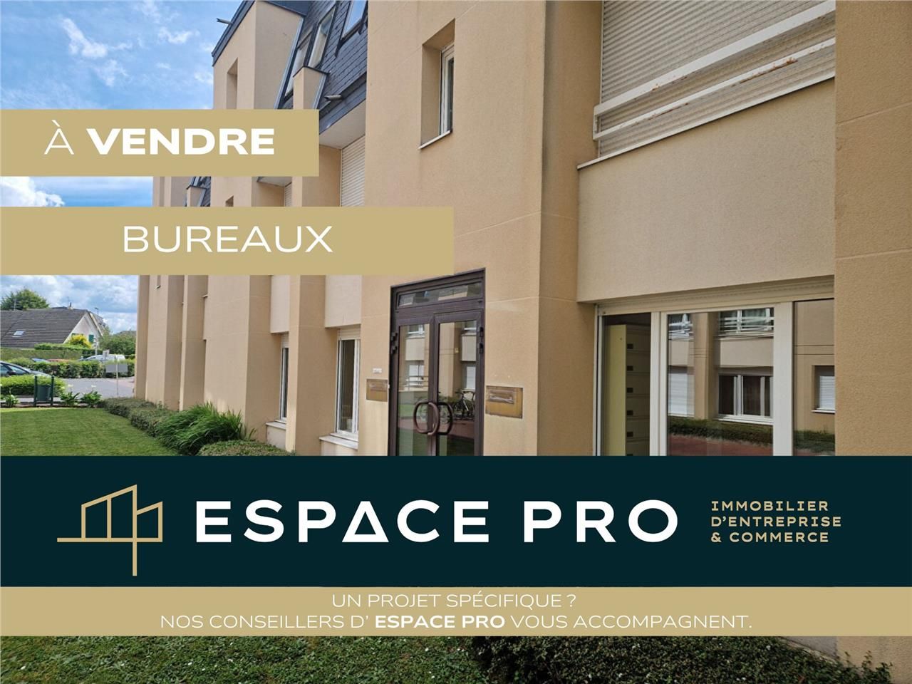 Vente bureaux 225.00 m² à Caen