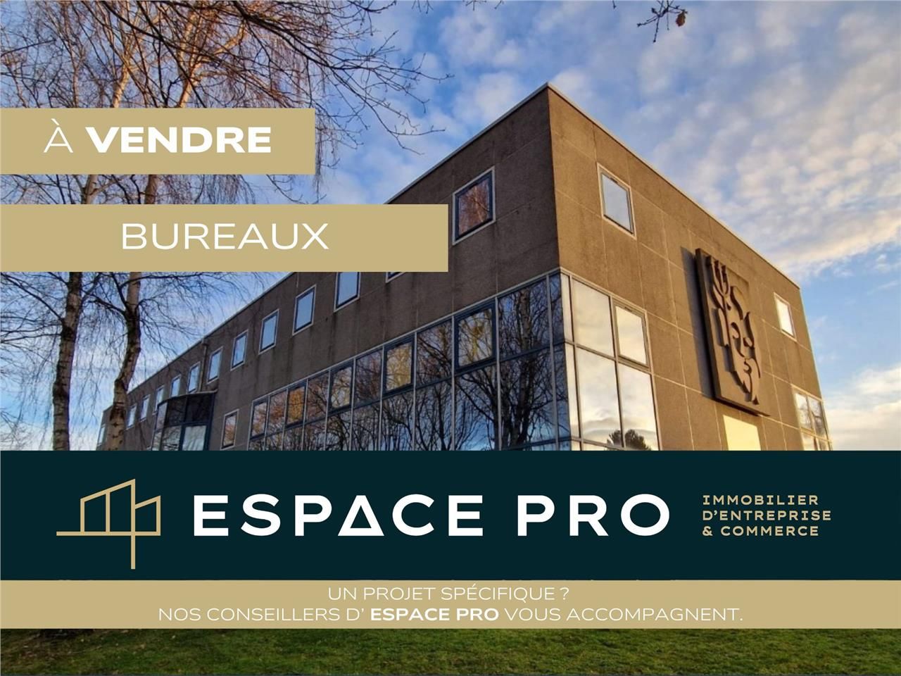 Vente bureaux 1687.00 m² à Caen