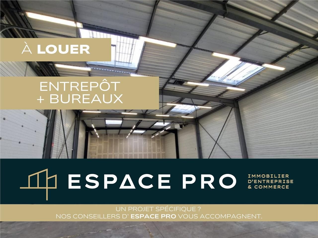 Location local d''activités 653.00 m² à Hérouville-Saint-Clair
