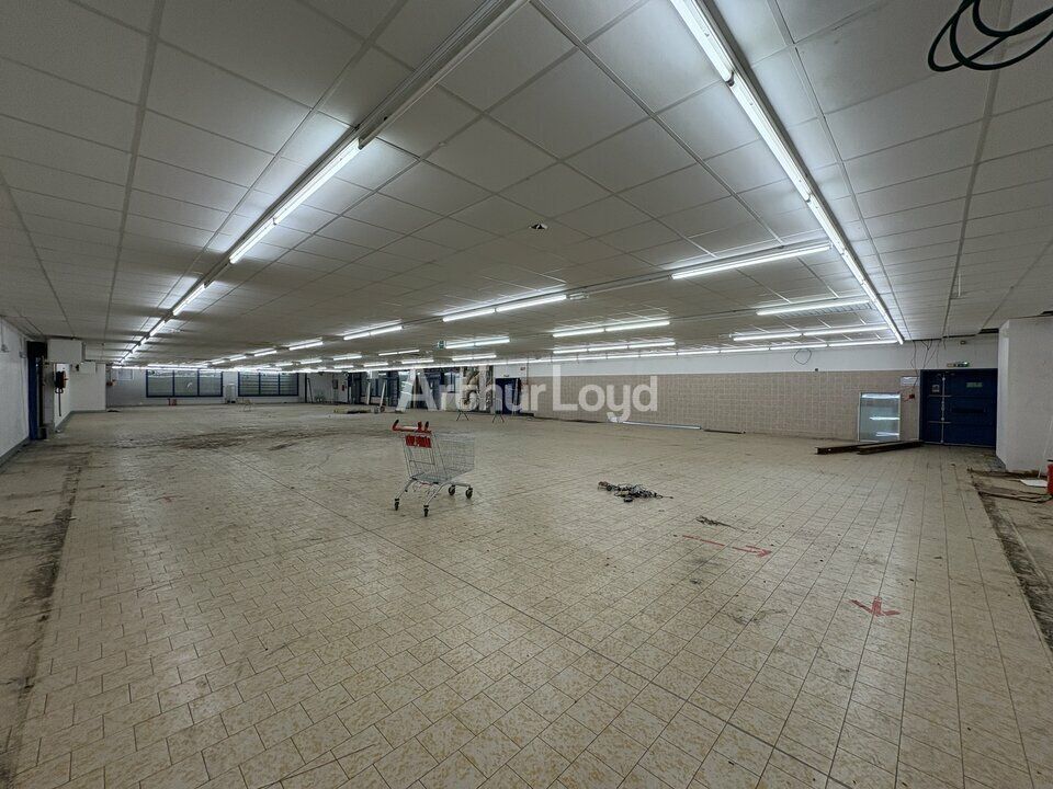 Location local commercial 1000 m² non divisibles