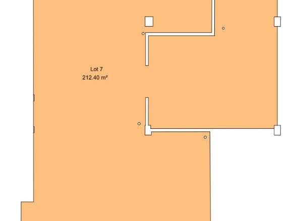Location local commercial 212 m² non divisibles