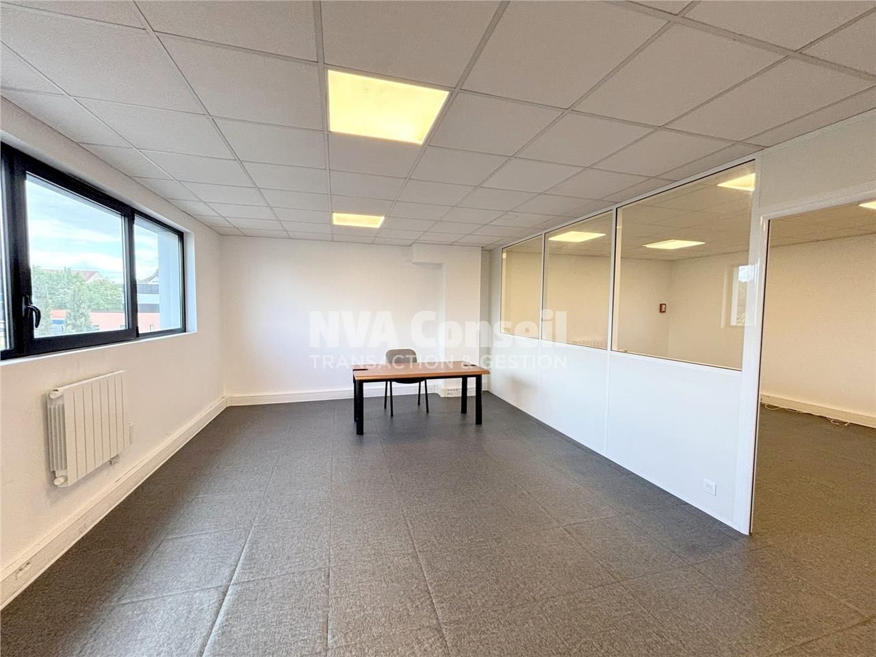 Location bureaux 100 m² à Herblay